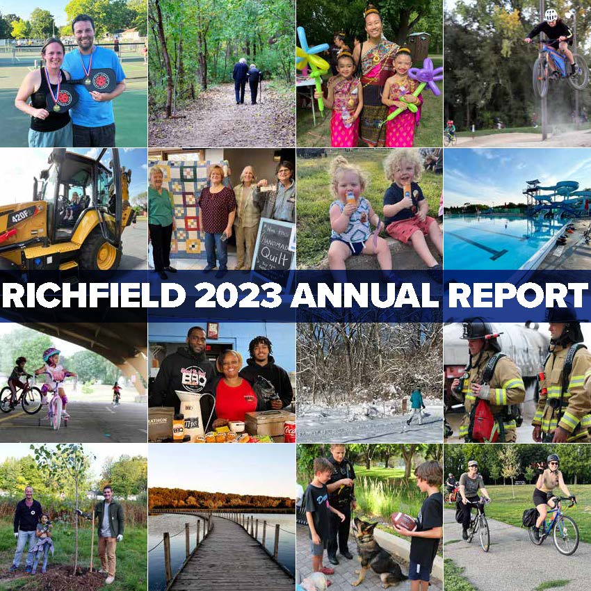 CITY OF RICHFIELD 2023 ANNUAL REPORT cover page